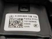 Lichtschalter A2059051810 Mercedes-Benz C (W205) Limousine C-180d 1.6 Turbo 16V (OM654.916)