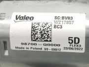 Scheibenwischermotor Hinten 98700Q0000 Hyundai i20 (BC3) Schrägheck 5-drs 1.0 T-GDI 100 Mild Hybrid 48V 12V (G3LF) 2022