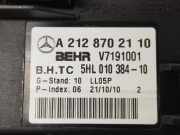 Heizwiderstand A2128702110 Mercedes-Benz C (W204) Limousine 2.2 C-200 CDI 16V BlueEFFICIENCY (OM651.913) 2010