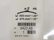 Scheibenwischerblatt 6423A8 Peugeot Bipper (AA) Van 1.4 HDi (DV4TD(8HS)) 2008