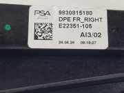 Fensterheber Rechts Vorne 9830815180 Opel Astra L Sports Tourer (F4/FC/FN/FR) Kombi 1.2 Turbo 110 12V (EB2ADT(HNP))