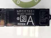 Schalter F?r Elekt. Fensterheber Rechts Vorne MR587851 Mitsubishi Lancer (CS/CT) Limousine 2.0 16V Evo VIII (4G63) 2005