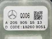 Schalter Für Elekt. Fensterheber Rechts Hinten A2059051513 Mercedes-Benz GLC Coupé AMG (C253) SUV 3.0 43 AMG V6 Turbo 4-Matic (M276.823) 2019