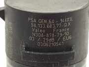 Parken-Sensoren ACHTER 9813348377QX Opel Corsa F (UB/UH/UP) Schrägheck 5-drs 1.2 Turbo 12V 100 (F12XHL(EB2ADTD)) 2021