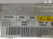 Seiten Airbag RECHTS VOOR 72127050846 BMW 6 serie (E63) Coup? 630i 24V (N52-B30A) 2004