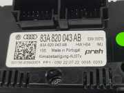 Bedienung Heizung 83A820043AB Audi Q3 Sportback (F3N) SUV 1.5 35 TFSI 16V Mild Hybrid (DFYA) 2022