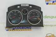 Tachoeinheit Kmh 13267536 Opel Astra H Twin Top (L67) Cabrio 1.9 CDTi 16V (Z19DTH) 2008