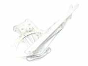 Fensterheber Rechts Vorne 807200001R Renault Megane III Grandtour (KZ) Kombi 5-drs 1.5 dCi 110 (K9K-636) 2012