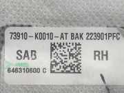 Seiten Airbag RECHTS VOOR 73910K0011 Toyota Yaris Cross (PB1/PJ1) SUV 1.5 12V Hybrid (M15AFXE)