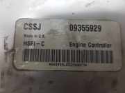 Motorsteuergerät 09355929 Opel Astra G (F08/48) Schrägheck 1.6 16V (X16XEL) 1999