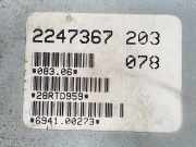 Motorsteuergerät 2247367 Opel Omega B (25/26/27) Limousine 2.5 TD (25TD) 2000