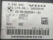 Tachoeinheit Kmh 9232892 BMW 2 serie (F23) Cabrio 220d 2.0 16V (B47-D20A)