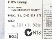 Radio CD 65126938975 BMW 5 serie (E60) Limousine 530d 24V (M57N-D30(306D2)) 2004