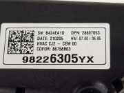 Bedienung Heizung 98226305YX Opel Crossland (X) SUV 1.2 Turbo 12V (EB2ADT)