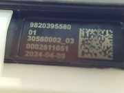 Handgriff Kofferraum 9820395580 Opel Astra L Sports Tourer (F4/FC/FN/FR) Kombi 1.2 Turbo 110 12V (EB2ADT(HNP))