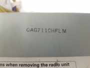 Radio CD 8612060510 Toyota Land Cruiser (J12) Hardtop Geländewagen 3.0 D-4D 16V (1KDFTV) 2007