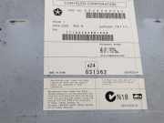 Radio CD 5064942AC Dodge Journey Großraumlimousine 2.0 CRD 16V (BWD)