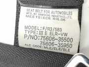 Sicherheitsgurt Links Hinten 7560635500 SsangYong XLV SUV 1.6 e-XDi 16V 2WD (D16DTF) 2016