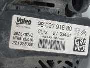 Lichtmaschine 9809391880 Peugeot Expert (V1/VA/VB/VE/VF/VT/VY) Van 1.5 BlueHDi 100 (DV5RUCd(YHR))