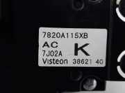 Bedienung Heizung 7820A115XB Mitsubishi Outlander (CW) SUV 2.2 DI-D 16V 4x4 (DW12METED4.FAP(4HN)) 2007