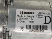 Scheibenwischermotor Hinten 9819900080 Opel Astra L Sports Tourer (F4/FC/FN/FR) Kombi 1.2 Turbo 110 12V (EB2ADT(HNP))