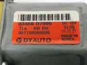 Fensterhebermotor Rechts Hinten 83460D7000 Hyundai Tucson (TL) SUV 1.6 GDi 16V 2WD (G4FD) 2018