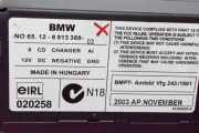 Radio CD 65126939665 BMW X3 (E83) SUV 3.0i xDrive 24V (M54-B30(306S3)) 2003