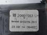 Fensterhebermotor Links Hinten 20951583 Opel Astra J (PC6/PD6/PE6/PF6) Schrägheck 5-drs 1.6 CDTI 16V (B16DTL) 2014