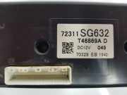 Bedienung Heizung 72311SG632 Subaru Forester (SJ) SUV 2.0D (EE20)