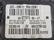 Multifunctionelle Display 9807107380 Citroën DS3 (SA) Schrägheck 1.4 HDi (DV4C(8HR)) 2014