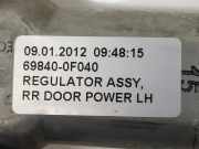 Fensterhebermotor Links Hinten 977556108 Toyota Verso Gro?raumlimousine 2.0 16V D-4D-F (1AD-FTV) 2012