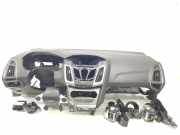 Airbag Set KITDEAIRBAG Ford Focus 3 Schrägheck 1.0 Ti-VCT EcoBoost 12V 125 (M1DA(Euro 5))