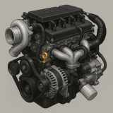 Motor ohne Anbauteile Smart City-Coupe MC 01