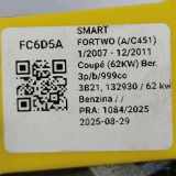 Lichtmaschine Generator Smart Fortwo 1.0 71kW 52PS 2007-2008 Benzin 1321540001