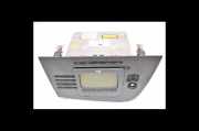 Radio 1P1035186 SEAT Leon 1.9 2007 Diesel