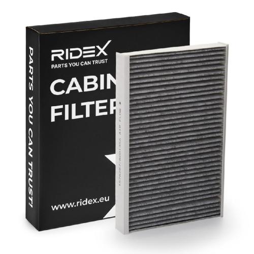 RIDEX 424I0170 Innenraumfilter Pollenfilter Aktivkohlefilter Höhe: 30 Breite: Bild RIDEX 424I0170 Innenraumfilter Pollenfilter Aktivkohlefilter Höhe: 30 Breite: