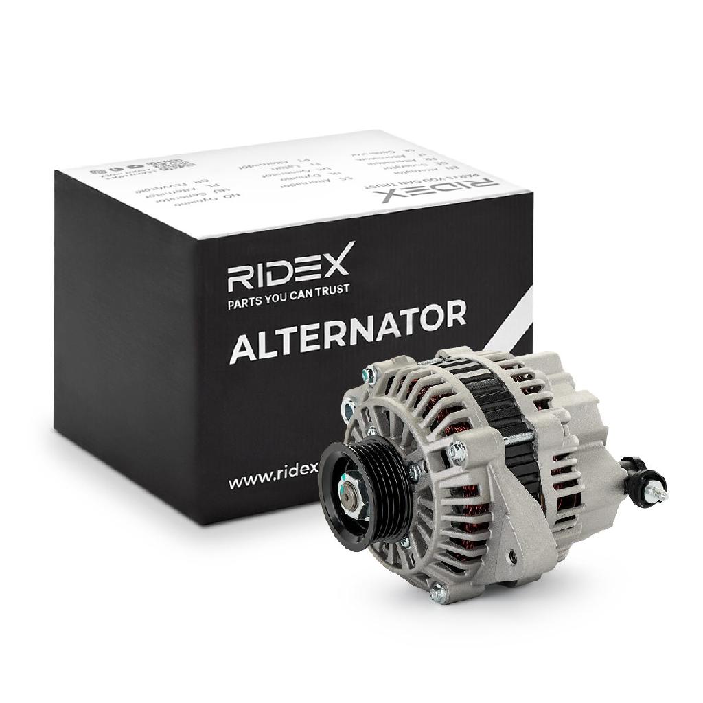 RIDEX 4G1329 Lichtmaschine 75A 14V Drehrichtung im Uhrzeigersinn mit für SUZUKI