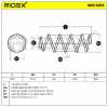 RIDEX 188C0915 2x Federn Fahrwerksfedern Hinten für MAZDA 3 Schrägheck Bild RIDEX 188C0915 2x Federn Fahrwerksfedern Hinten für MAZDA 3 Schrägheck