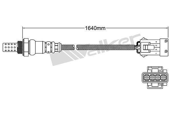 VEGAZ ULS-111 Lambdasonde Oxygen O2 Sensor Beheizt Planarsonde 1726CX 855418
