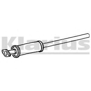 VEGAZ Mittelschalldämpfer Vorne für FORD Focus II Schrägheck (DA, HCP, DP) Bild VEGAZ Mittelschalldämpfer Vorne für FORD Focus II Schrägheck (DA, HCP, DP)