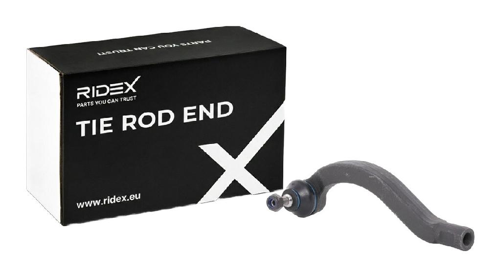 RIDEX Spurstangenkopf Vorderachse links Traggelenk FM14x1.5R 914T0166 für ROVER