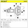RIDEX 5J0163 Gelenksatz Antriebswelle Achswelle radseitig passend für PEUGEOT Bild RIDEX 5J0163 Gelenksatz Antriebswelle Achswelle radseitig passend für PEUGEOT