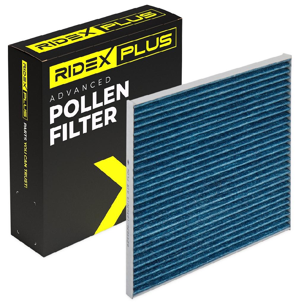 RIDEX PLUS 424I0587P Innenraumfilter Pollenfilter Höhe: 17 Breite: 201 Länge: