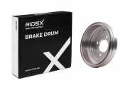 RIDEX 123B0008 2x Bremstrommeln Set Hinten InnenØ203mm AußenØ241mm