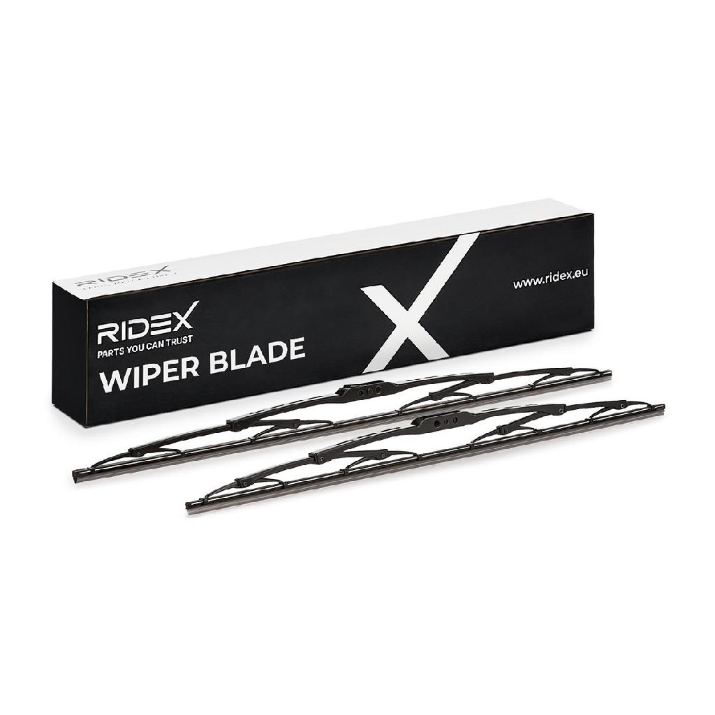 RIDEX Scheibenwischer Satz Wischerblätter Satz ohne Spoiler Vorne Länge 1: 600mm