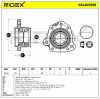 RIDEX 654W0961 Radlagersatz pro 1 Rad Hinten rechts Schrägkugellager für HONDA Bild RIDEX 654W0961 Radlagersatz pro 1 Rad Hinten rechts Schrägkugellager für HONDA