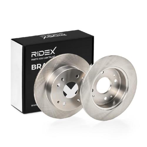 RIDEX 82B0269 2x Bremsscheiben Hinten Ø259,5mm voll für HONDA 42510SM4950 Bild RIDEX 82B0269 2x Bremsscheiben Hinten Ø259,5mm voll für HONDA 42510SM4950