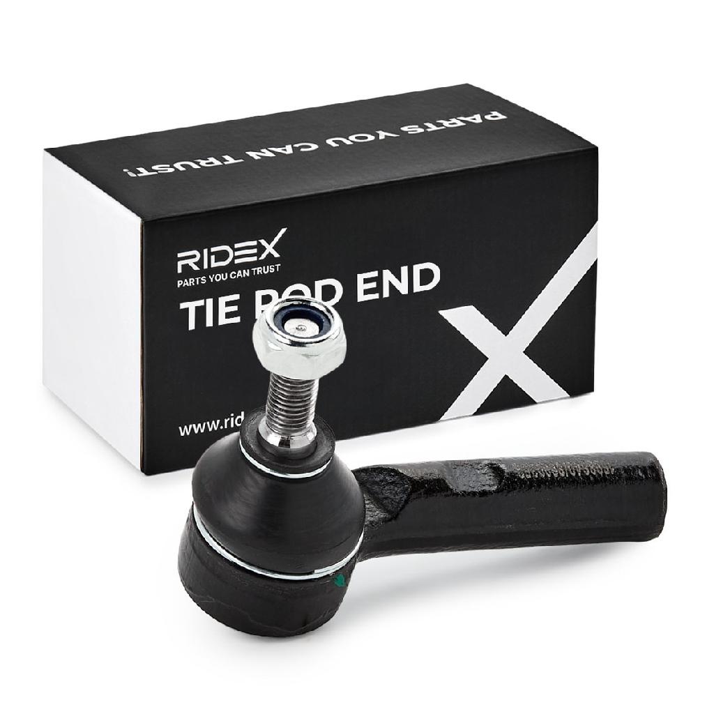 RIDEX Spurstangenkopf Vorderachse links außen Traggelenk M10X1.25 914T0005