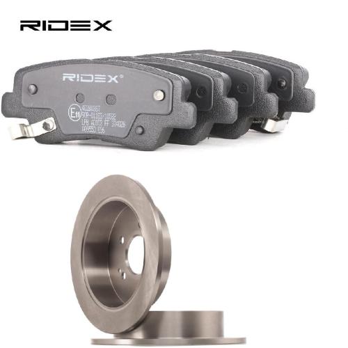 RIDEX Bremsenset Hinten Ø284mm - Bremsscheiben und Beläge für SSANGYONG Bild RIDEX Bremsenset Hinten Ø284mm - Bremsscheiben und Beläge für SSANGYONG