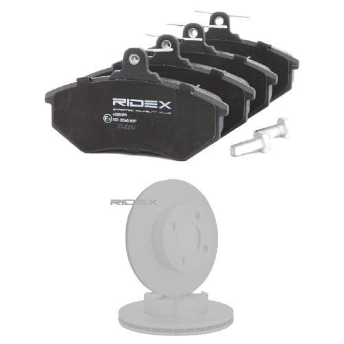 RIDEX Bremsenset Vorne Belüftet Ø256mm - Bremsscheiben und Beläge für AUDI Bild RIDEX Bremsenset Vorne Belüftet Ø256mm - Bremsscheiben und Beläge für AUDI